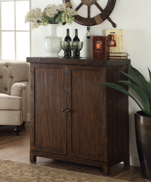 ECI Furniture Gettysburg Spirit Cabinet, Dark Distressed Dark Distressed Wood solids and veneers