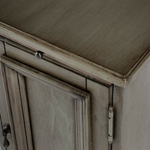 Butler Specialty Harling Silver Satin Cabinet 1476148