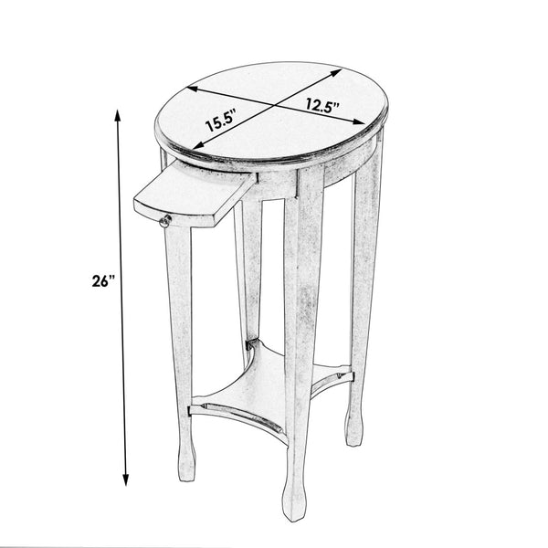 Butler Specialty Arielle Chestnut Burl Accent Table 1483108