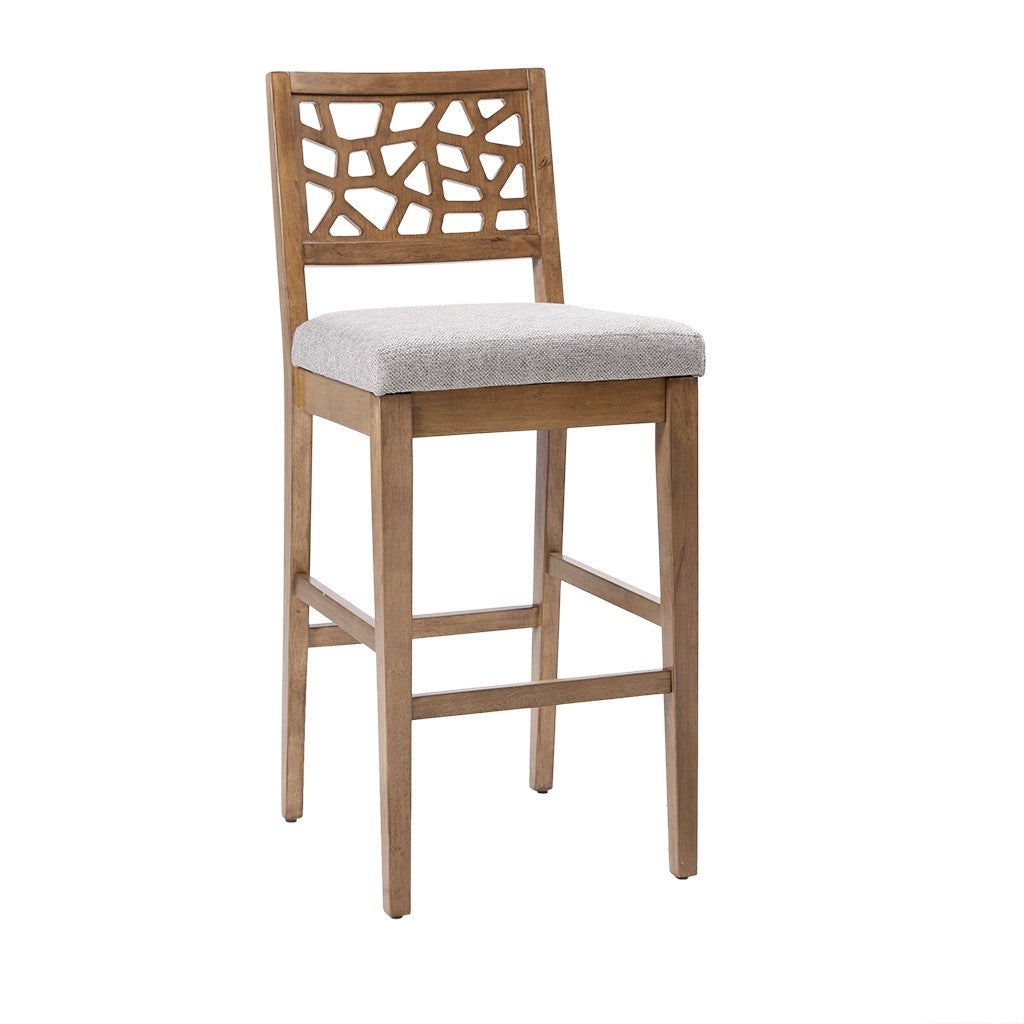 Crackle Transitional Counter Stool