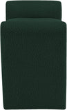 Stylus Boucle Fabric / Engineered Wood / Foam Contemporary Green Boucle Fabric Bench - 31.5" W x 17" D x 24.5" H