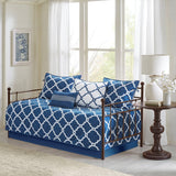 Merritt Transitional 100% Polyester Printed 6Pcs Daybed Set