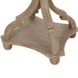 Noble House Bevier French Country Accent Table with Square Top, Natural