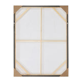 Sagebrook Home Contemporary 48x36 100% Hand Painted Abstract- Framed, Beige/gr 70093 Gray Polyester Canvas