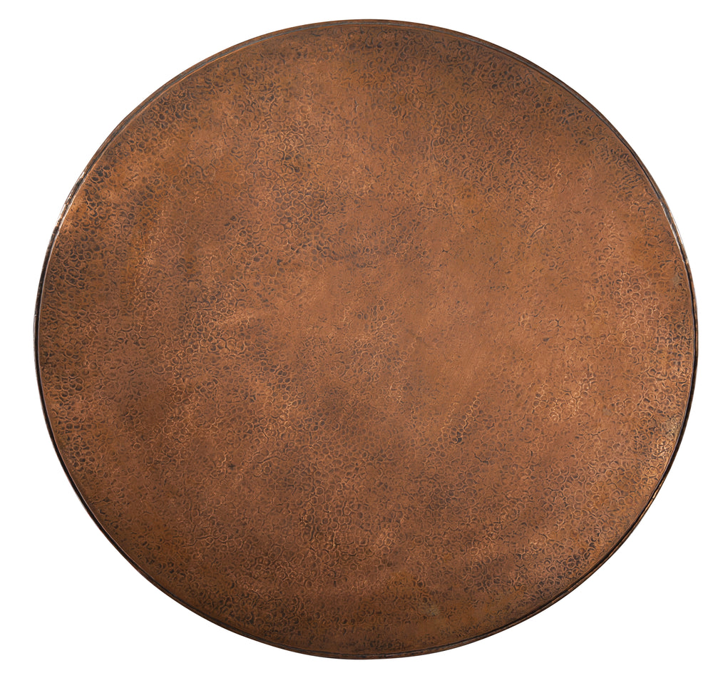 Hekman Furniture 15106 Rnd Hmmrd Cpr Lamp Table 15106