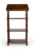 Butler Specialty Alden Vintage Oak 4-Tier Library Stand 1512001