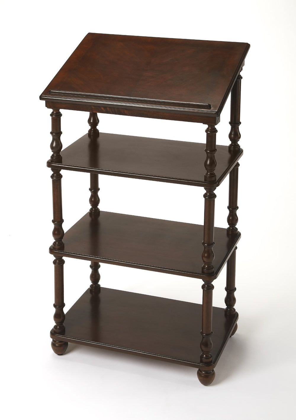 Butler Specialty Alden Cherry Library 4-Tier Stand 1512024