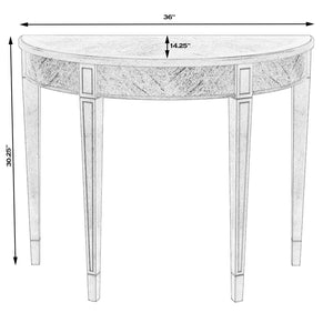 Butler Specialty Hampton Demilune  Console Table 1533424