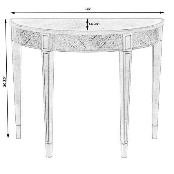 Butler Specialty Hampton Demilune  Console Table 1533424