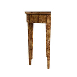 Butler Specialty Hampton Demilune Traditional Burl 36" Console Table XRT Traditional Burl Rubberwood Solids,MDF, Burl wood Veneer from Cherry and/or Maple 1533442-BUTLER