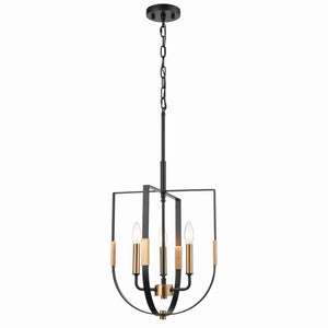 Heathrow 14'' Wide 3-Light Pendant - Matte Black