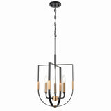 Heathrow 14'' Wide 3-Light Pendant - Matte Black