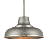 Kerin 16'' Wide 1-Light Pendant - Polished Nickel