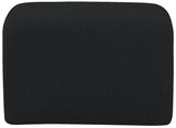 Odelia Boucle Fabric / Engineered Wood / Foam Contemporary Black Boucle Fabric Bench - 48" W x 19" D x 17.5" H