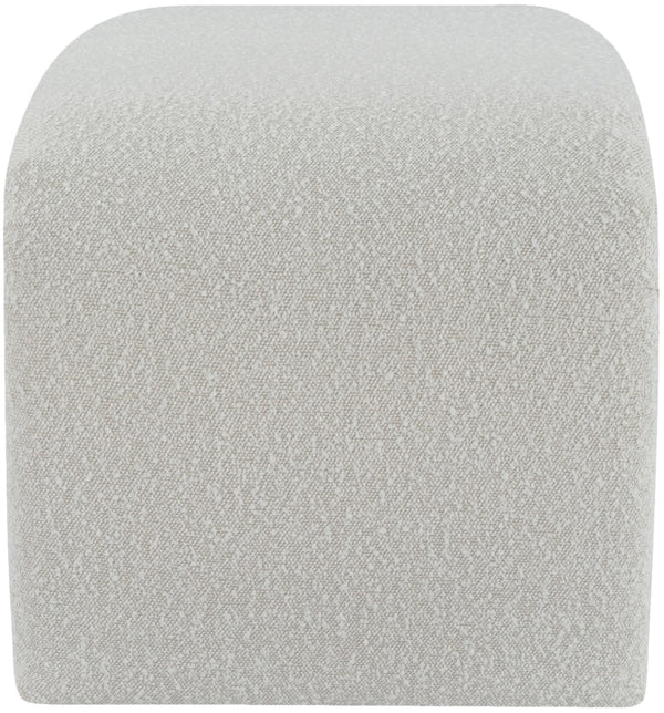 Odelia Boucle Fabric / Engineered Wood / Foam Contemporary Cream Boucle Fabric Bench - 48" W x 19" D x 17.5" H