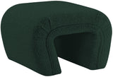 Odelia Boucle Fabric / Engineered Wood / Foam Contemporary Green Boucle Fabric Bench - 48" W x 19" D x 17.5" H