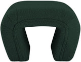 Odelia Boucle Fabric / Engineered Wood / Foam Contemporary Green Boucle Fabric Bench - 48" W x 19" D x 17.5" H