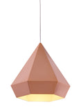 Zuo Modern Forecast Steel Modern Commercial Grade Ceiling Lamp Rose Gold Steel