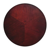 Butler Specialty Florence Pedestal Accent Table XRT Cherry Poplar hardwood solids, MDF 1583024-BUTLER