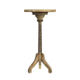 Butler Specialty Florence Pedestal Table XRT Antique Beige Poplar hardwood solids, MDF 1583424-BUTLER