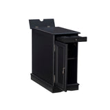 Butler Black Accent Table W/Usb