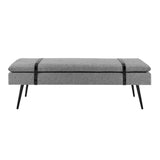 New Pacific Direct Zuney Fabric Bench 1600090-572-NPD