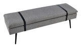 New Pacific Direct Zuney Fabric Bench 1600090-572-NPD