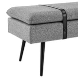 New Pacific Direct Zuney Fabric Bench 1600090-572-NPD