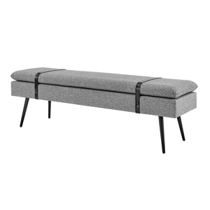 New Pacific Direct Zuney Fabric Bench 1600090-572-NPD