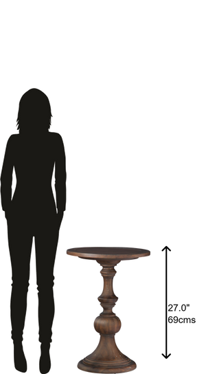 Hekman Furniture Napa Valley Chairside Pedestal Table 16110