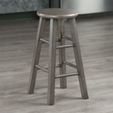 Winsome Wood Ivy Counter Stool, Rustic Gray 16224-WINSOMEWOOD