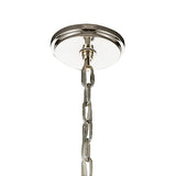 Bergamo 29'' Wide 6-Light Chandelier - Polished Nickel