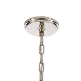 Bergamo 36'' Wide 8-Light Chandelier - Polished Nickel