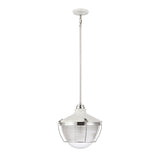 Seaway Passage 14'' Wide 1-Light Pendant - White