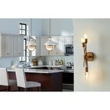 Jenna 16'' Wide 1-Light Pendant - Satin Silver