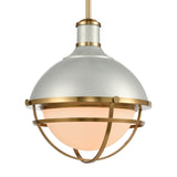 Jenna 16'' Wide 1-Light Pendant - Satin Silver