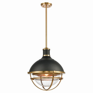 Jenna 16'' Wide 1-Light Pendant - Matte Black