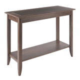 Winsome Wood Santino Console Hall Table, Oyster Gray 16648-WINSOMEWOOD