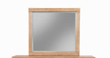 Alpine Furniture Easton Dresser Mirror 2088-06 Sand Mahogany Solids & Veneer 40 x 2 x 37