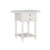 Shiloh White Table With Dropleaf
