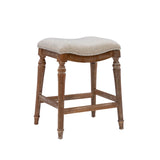 Hayes Big And Tall Counter Stool, Brown