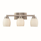 Northport 20'' Wide 3-Light Vanity Light - Satin Nickel