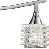 Matrix 21'' Wide 4-Light Vanity Light - Satin Nickel