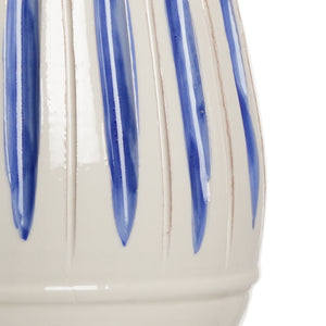 Capri Lamp - Cobalt Stripe