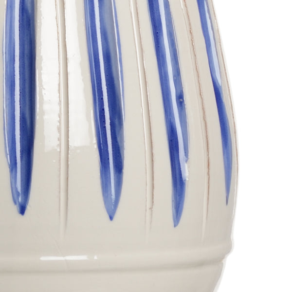 Capri Lamp - Cobalt Stripe
