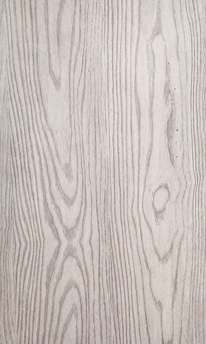 Aria California King Panel Bed - Handcrafted Mahogany with Floral Carvings in Weathered White Finish