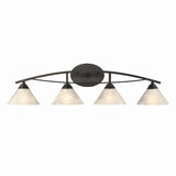 Elysburg 36'' Wide 4-Light Vanity Light - Oil Rubbed Bronze