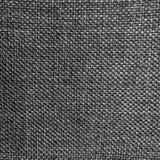 Alisa-B Bar Stool in Dark Gray Fabric and Dark Gray PU with Matte Black Legs - Set of 1