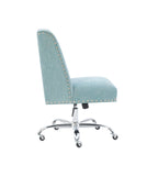 Draper Office Chair, Aqua