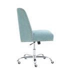 Draper Office Chair, Aqua